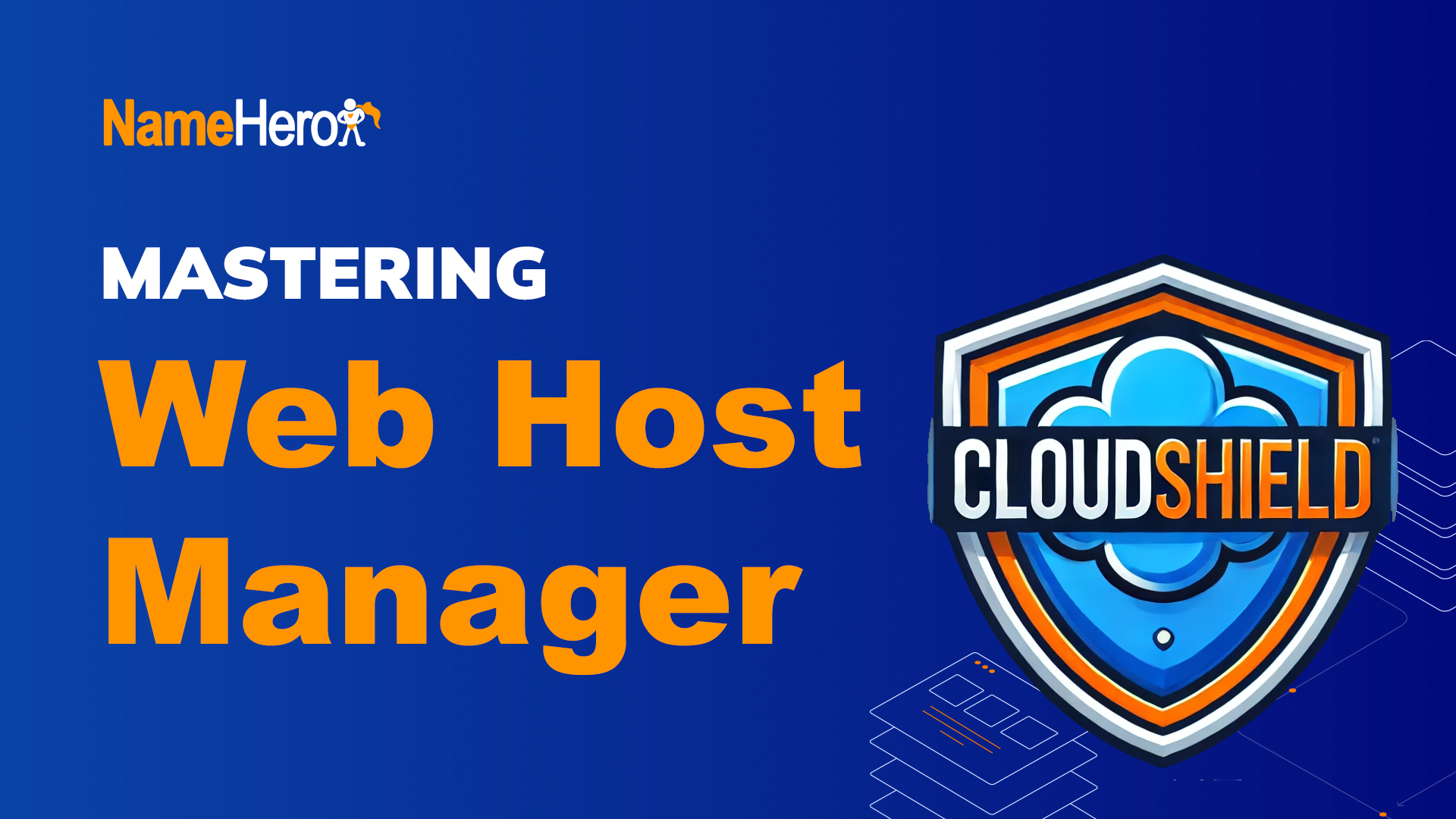 Mastering Web Host Manager WHM