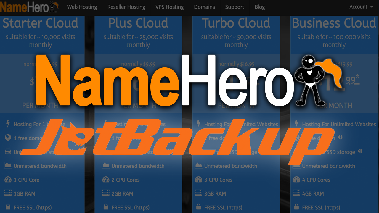 NameHero w/JetBackup